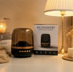 اسپیکر بلوتوثی چراغ دار وارداتی اورجینال مدل بیگ دایموند BIG DIAMOND با نور LED - Image 2