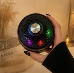 اسپیکر بلوتوثی چراغ دار وارداتی اورجینال مدل بیگ دایموند BIG DIAMOND با نور LED - Image 3