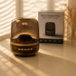 اسپیکر بلوتوثی چراغ دار وارداتی اورجینال مدل بیگ دایموند BIG DIAMOND با نور LED - Image 4