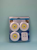 چراغ زیر کابینتی ریموت دار وارداتی اورجینال 3in1 بدون سیم کشی بسته 3 عددی - Image 6