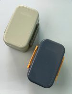 ظرف غذا لانچ باکس اورجینال دو طبقه 1400 میل بدون نشتی - Image 11