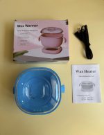 دستگاه ذوب وکس سیلیکونی تاشو Wax Warmer اورجینال | موم گرم کن 400 میلی‌لیتری 100 وات - Image 2