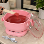 دستگاه ذوب وکس سیلیکونی تاشو Wax Warmer اورجینال | موم گرم کن 400 میلی‌لیتری 100 وات