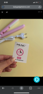 اتو مو مسافرتی سرامیکی اورجینال M.A.C STYLER - Image 3